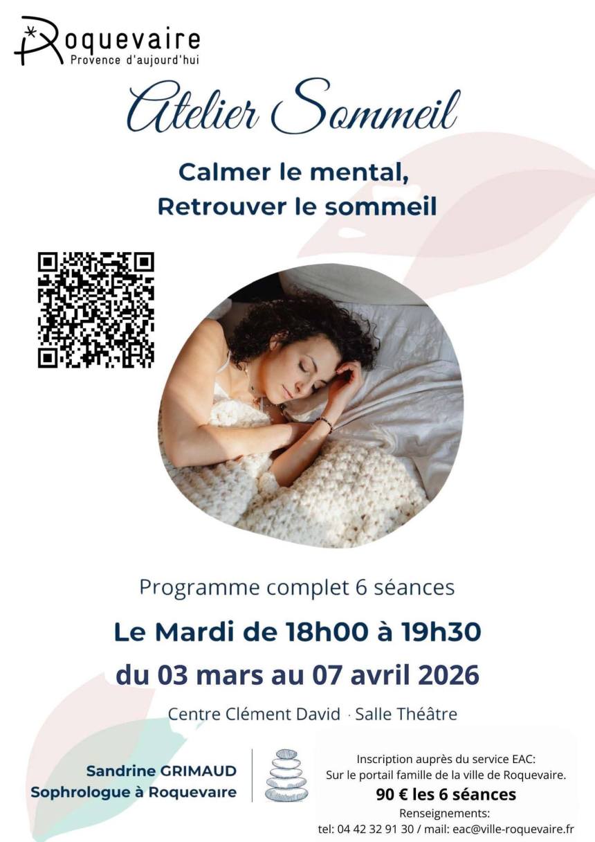 Atelier sommeil - Roquevaire